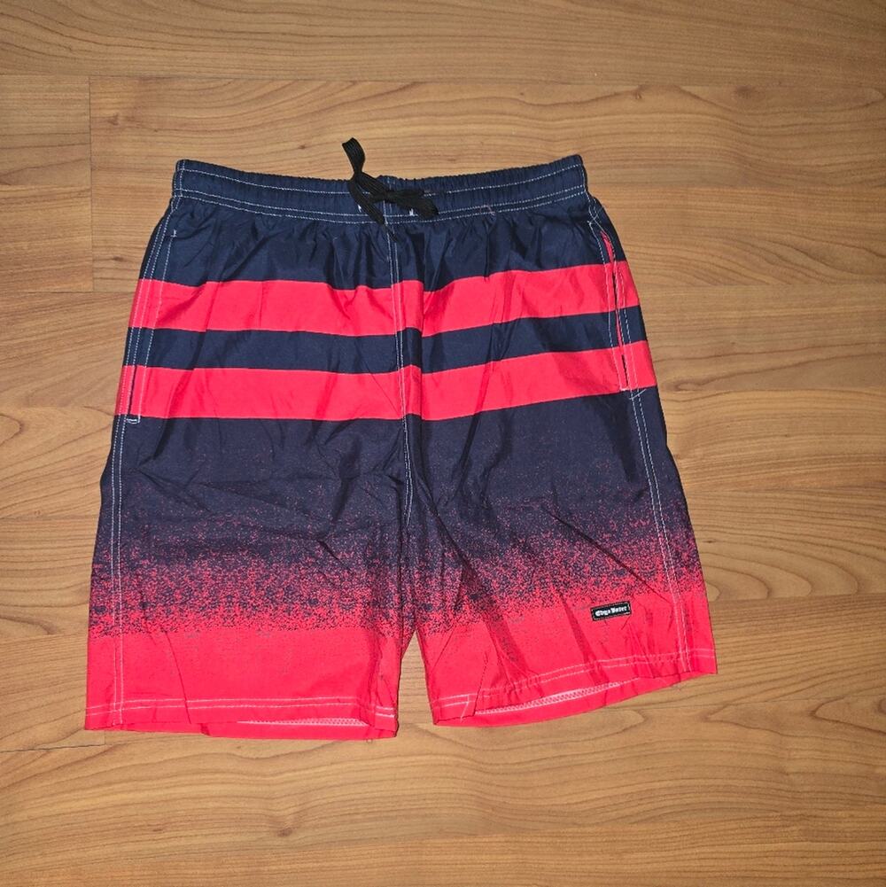 Navy and Pink Swimming Shorts New Sz Medium
